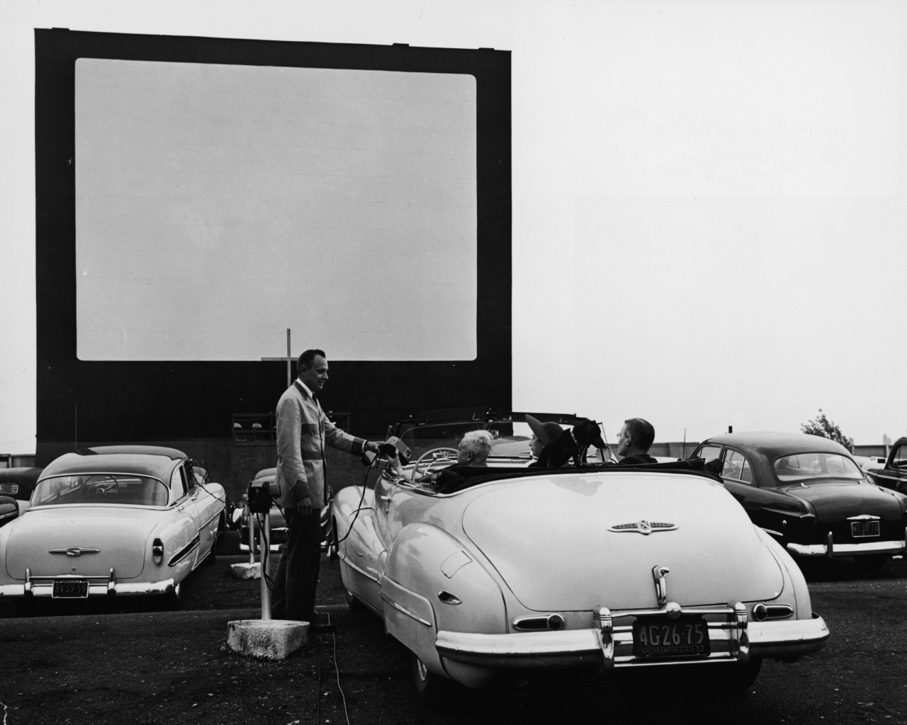 At A Drive-In Theater