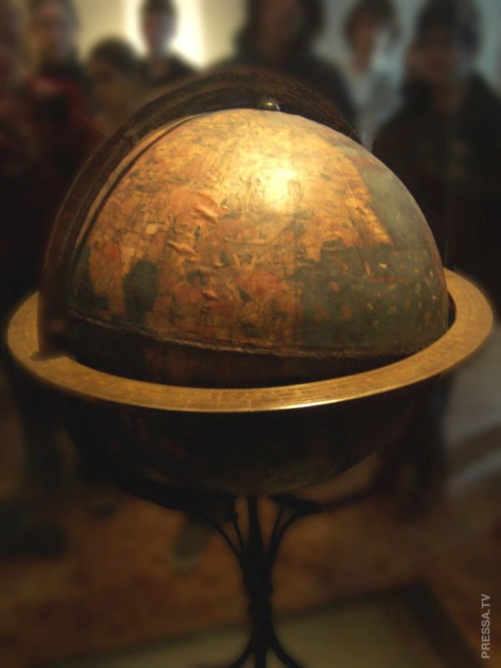 Как выглядит самый старый глобус в мире