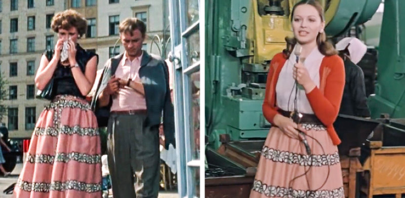 Одинаковый реквизит и костюмы из разных советских фильмов