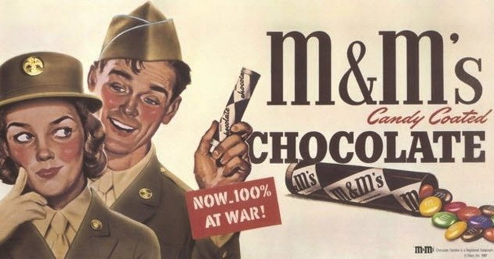 Любопытные факты о конфетах M&M’S
