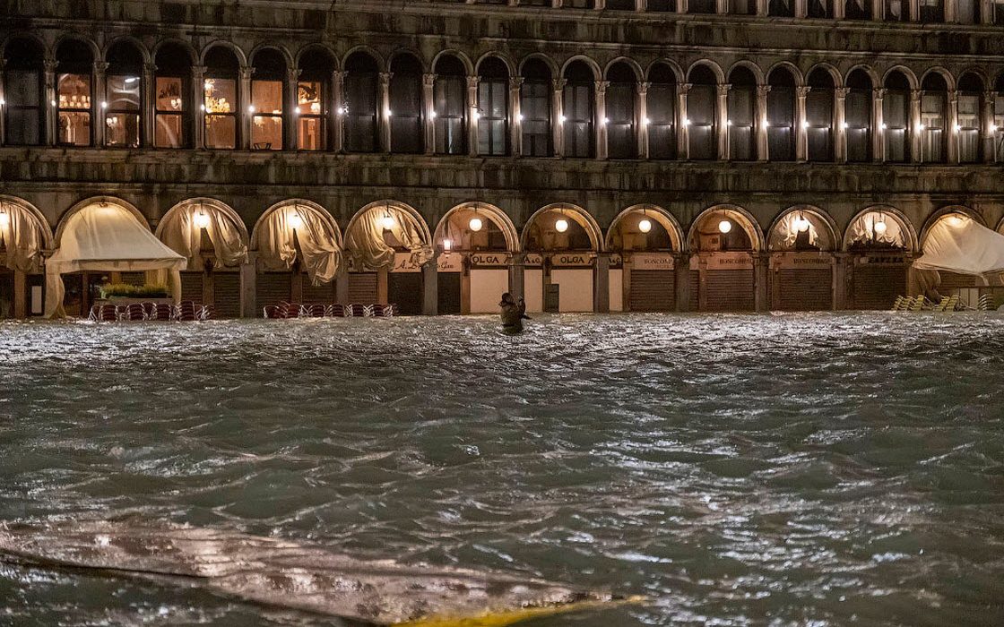 Наводнение в Венеции 2019