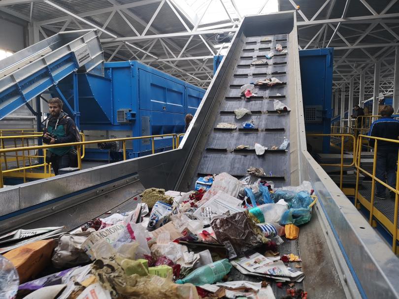 В Подмосковье запустили первую линию крупнейшего в России комплекса по обработке отходов