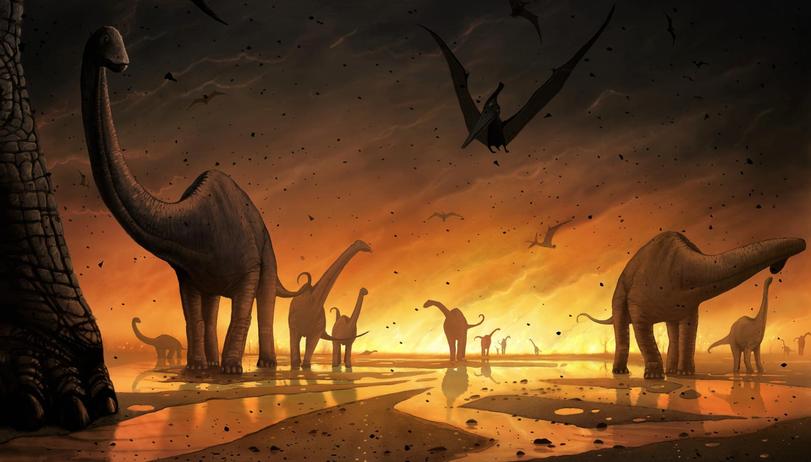 динозавры,астероид,вымирание,катастрофы,Большой пиздец,длиннопост