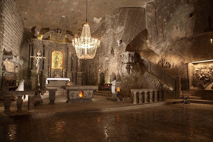 Часовня Святого Антония в подземном городе.