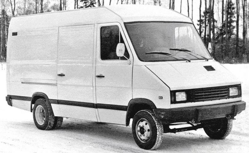 Испытания доработанного предсерийного фургона НАМИ-0267 третьей серии