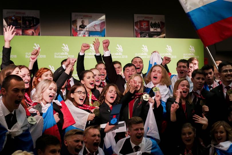Россия — победитель EuroSkills-2018