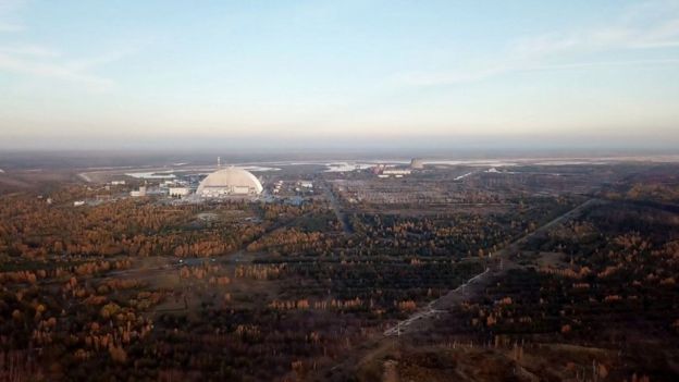 Зона отчуждения вокруг Чернобыльской АЭС появилась после аварии в 1986 году