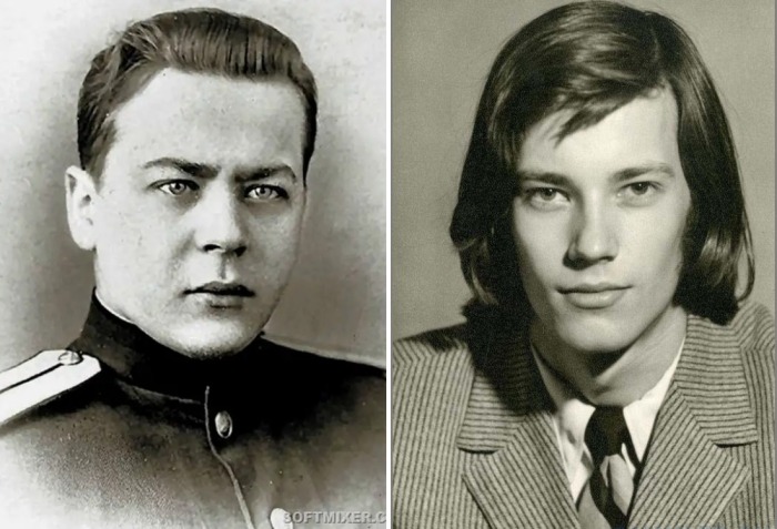 Владимир Арапов (слева) и актер Владимир Конкин, который сыграл Шарапова.