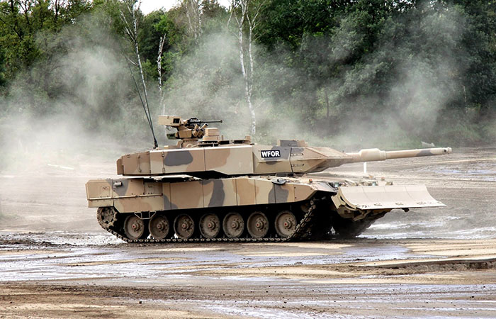 Танк Leopard 2А7+. / Фото: tagesspiegel.de
