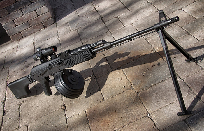 Ручной пулемёт РПК-74./ Фото: wp-s.ru