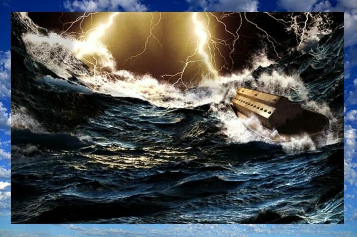 Библейская история о Всемирном потопе хорошо сочетается с этой теорией: почти все люди погибли, и выжили, образно говоря, единицы.