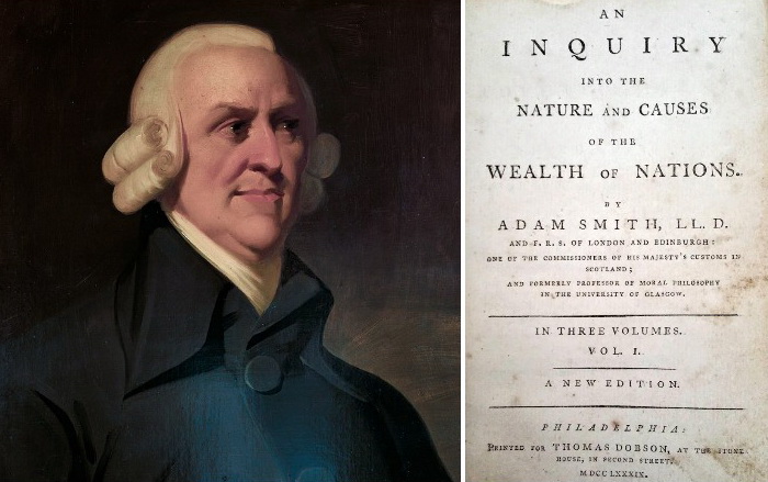 Первая книга принесла Адаму Смиту известность, вторая - статус «отца экономической науки»