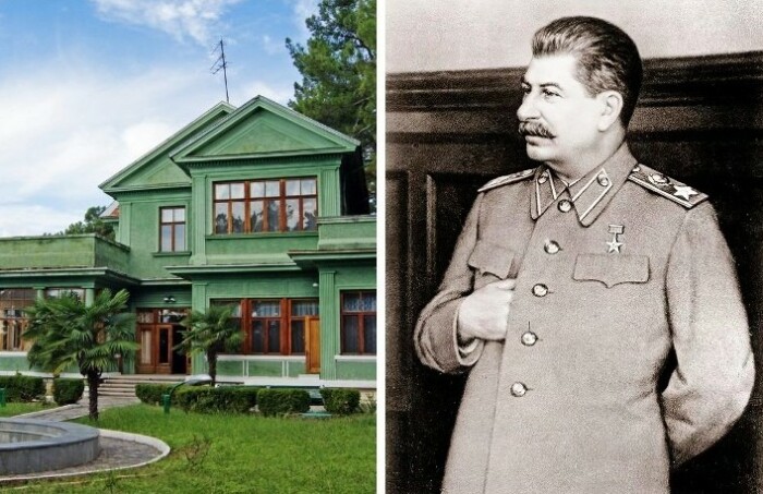 Дача Сталина в Абхазии.