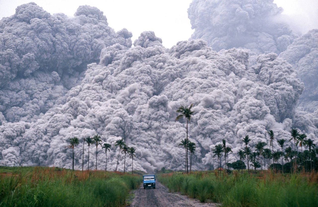 Извержение вулкана Пинатубо в 1991 году Вулканы