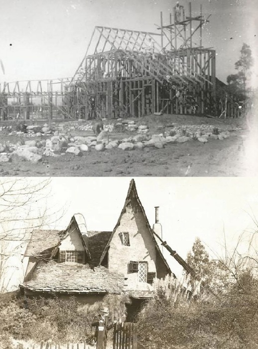«Ведьмин дом» был построен в качестве декораций к фильмам в 1920-1921 гг.