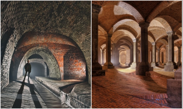 «Подземный собор» и канализационные туннели Лодзи (Польша). | Фото: moya-planeta.ru/ polomedia.ru.