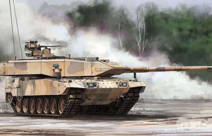 Танк Leopard 2А7+. / Фото: militaryarms.ru