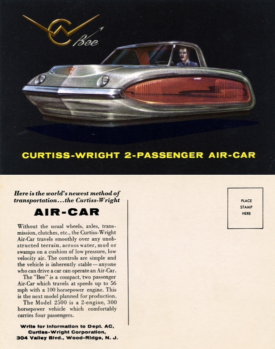    Curtiss-Wright Model 2500 Air Car Bee. /: carstyling.ru