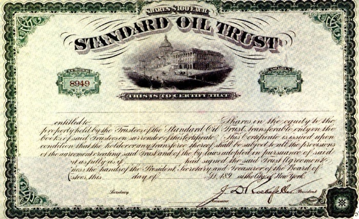  Standard Oil Trust, 1896 .  : bing.com.