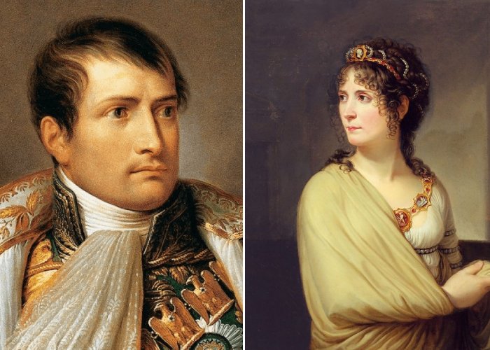 Жозефина и ее поклонник, Наполеон Бонапарт.