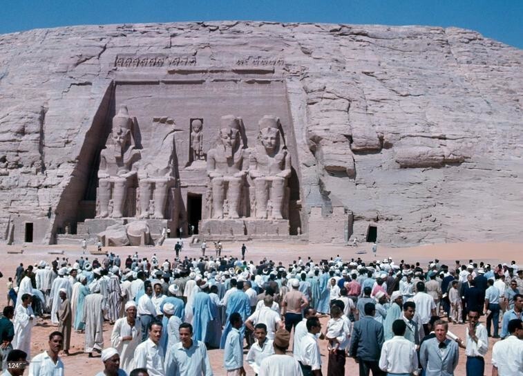 30. Празднование переноса храма Абу-Симбел в 1967 году