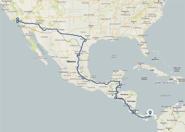 Панамериканская трасса внесена в Книгу рекордов Гиннеса, так как является наиболее длинным шоссе во всем мире / Фото: worldtravlr.com