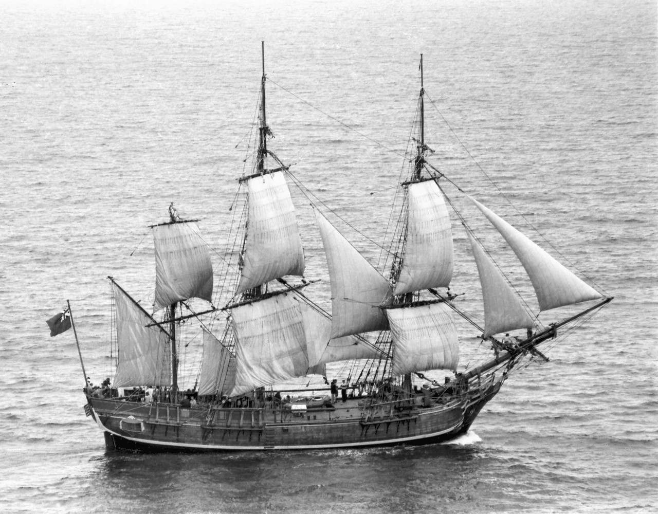 История мятежного «Баунти» История,Корабли