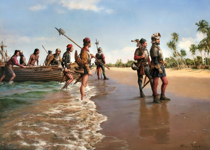 Долгое время скептики утверждали, что чихуахуа привезли из Европы или Азии испанские мореплаватели и конкистадоры. |Фото: warcom.net. 