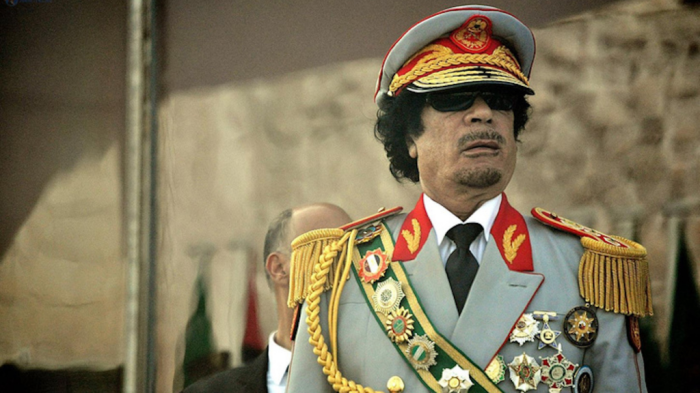 Полковник Муаммар Каддафи. \ Фото: cdn.nash-dom.info.