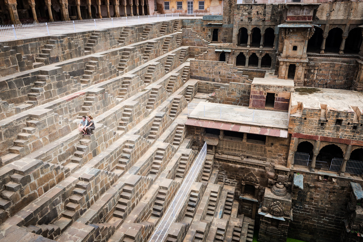 Зачем в Индии строили ступенчатые колодцы Индия