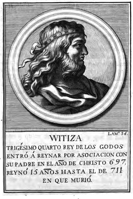 Витица - король вестготов (702-710 гг.н.э.).