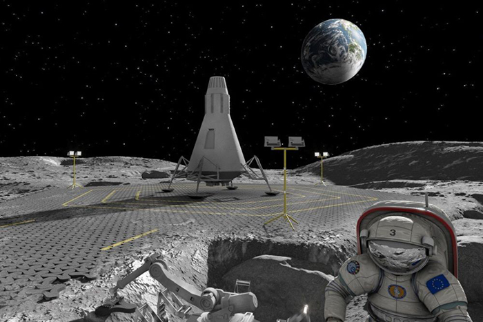 Коммерческая разработка полезных ископаемых на Луне грозит сделать невозможными научные исследования. / Фото: esa.int