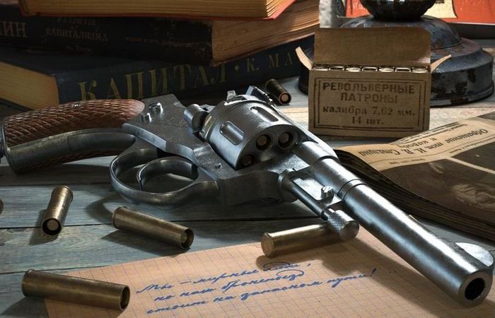 За что русские офицеры не любили револьвер "Наган" Оружие