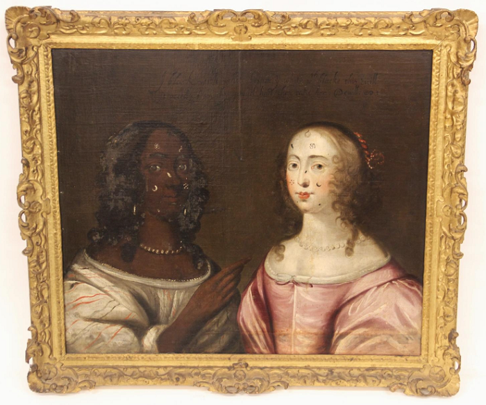 Аллегорическое изображение двух дам. Неизвестный художник, ок. 1650 г. Источник: google.com