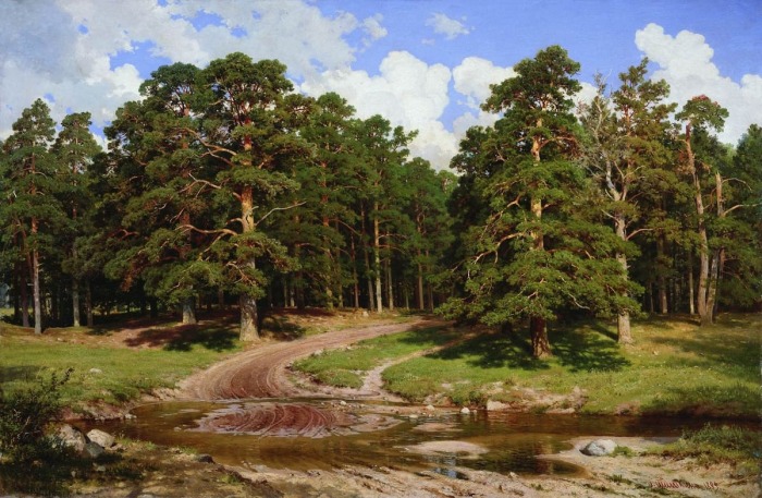 Картина Ивана Шишкина «Сосновый Бор», 1895
