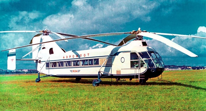 Вертолет Як-24, который был одним из прототипов В-12/ Фото: war-book.ru