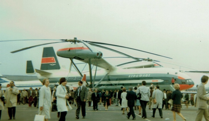 В-12 на выставке в Ле-Бурже в 1971 году/ Фото: dzen.ru